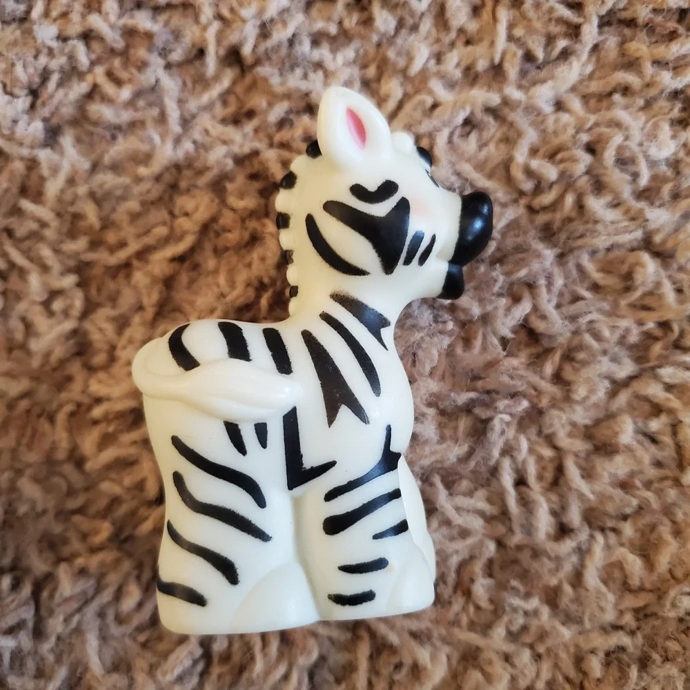 2002 Fisher-Price Little People‎ Noah's Ark ZEBRA replacement part ZOO CIRCUS